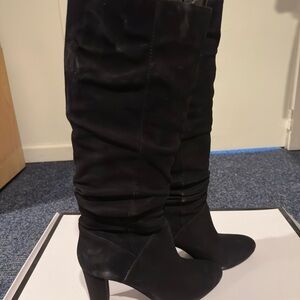 Black Knee-High Women's Boots